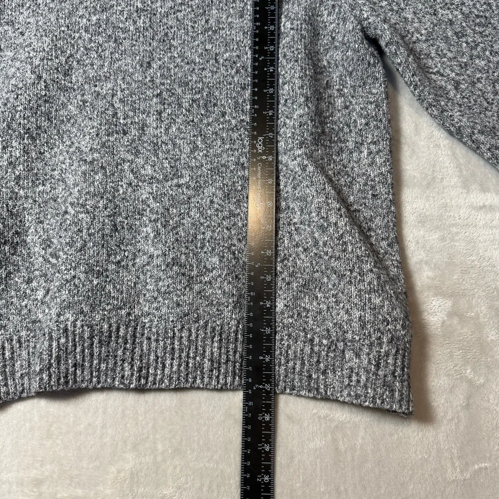 Forever 21 Men’s Gray Marled Turtleneck Sweater | Size XL | Cozy Knit